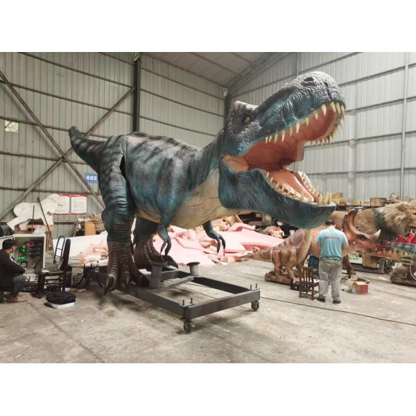 Weatherproof Realistic Animatronic Dinosaur T-rex Servo Motors Dinosaur Wide Range Of Movements