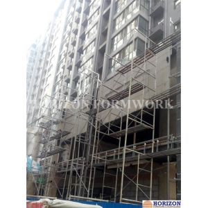 Universal Frame Scaffolding Systemy Q235 Steel H Frame Cross Brace OEM Available