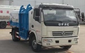 Wholesale Dongfeng chassis Overseas third-party support available After-sales Service Provided hydrulic hooklift garbage truck from china suppliers