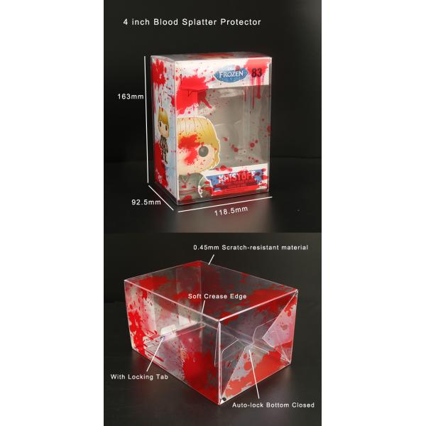 Wholesale 4 Inch Pop Protector 0.35 0.5mm Custom Clear Case Funko Pop Baili Protector