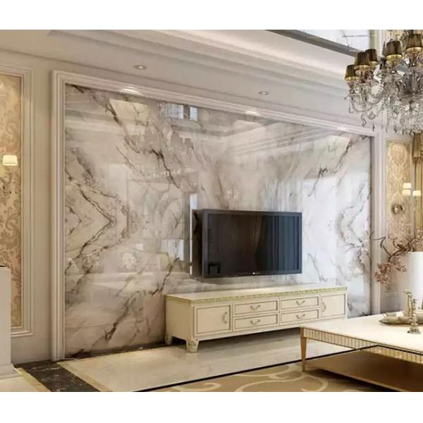 3mm 4x8 PVC UV Marble Sheet For Indoor Wall Decor