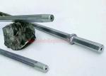 Tungsten Carbide Rock Drilling Tools , Tapered Integral Mining Drill Rods