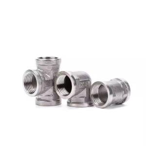Wholesale Stainless Steel Customized High Pressure Short Type High Temperature Resistant Reducer Tee for Water from china suppliers