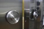 Double Leafs Width 1600mm Commercial Security Doors , Gun Room Doors