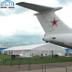 Customized Temporary Warehouse Marquee , Military Aircraft Hangar Tent