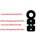 G657A2 Self Supporting Aerial GJYXFDCH Fiber Optic Cable