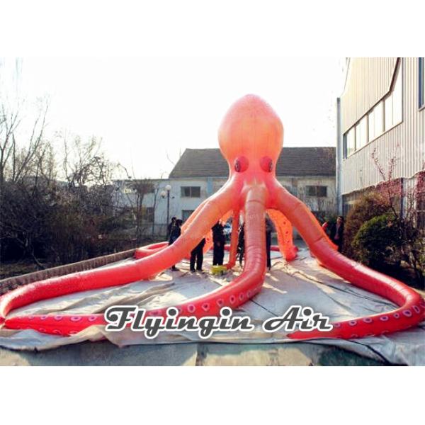 Customized 9m Length Inflatable Octopus for Concert and Stage Supplies