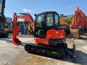 Wholesale 0.24 M³ Used Excavators Digger Kubota Kx165 9.3rpm Swing Speed from china suppliers