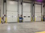0.6mm Finished Insulated Sandwich Panel Sectional Doors Commercial Overhead