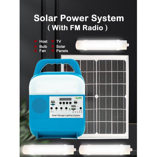 Multifunctional Solar Portable Power Station Home Energy Lantern Verasol Certification