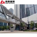 Lightweight Steel Frame Bridge Long Span Portable Steel Bridge Building