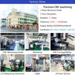 CNC aluminum machining black anodized