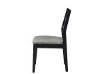 Fashion Rubber Wood Sponge Padded Dining Room Chairs