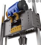 Fuji Machine Roomless Passenger Freight Elevator 6 Persons Fujilift