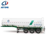 3 Axle 48000 Liters Aluminum Alloy Fuel Tanker Semi Trailer for Fuel Transportat
