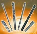 KM white hss twist drill bit for cutting metal