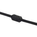Nickel Plated Double Ferrite Cores 30V 15 Pin VGA Computer Connection Cable