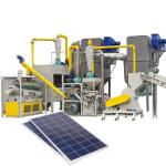 Sustainable Solar Panel Recycling Production Line Photovoltaic Solar Panels
