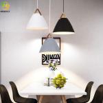 E26 Aluminium Multiple Colors Nordic Pendant Light For Hotel/ Living Room /
