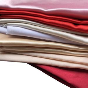 Wholesale High- Shiny Polyester Spandex Fabric for Lady Clothing Stain Resistant 50D*75D Yarn Count from china suppliers