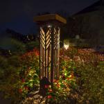 Dustproof Corten Steel Outdoor Led Bollard Lights Illuminate Your Outdoor Space