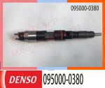 common rail injector 095000-0380 for KOMATSU truck diesel pump injector DENSO