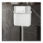 Plastic Toilet Flush Water Tank for Modern Ceramic Toilet WC in Bathroom