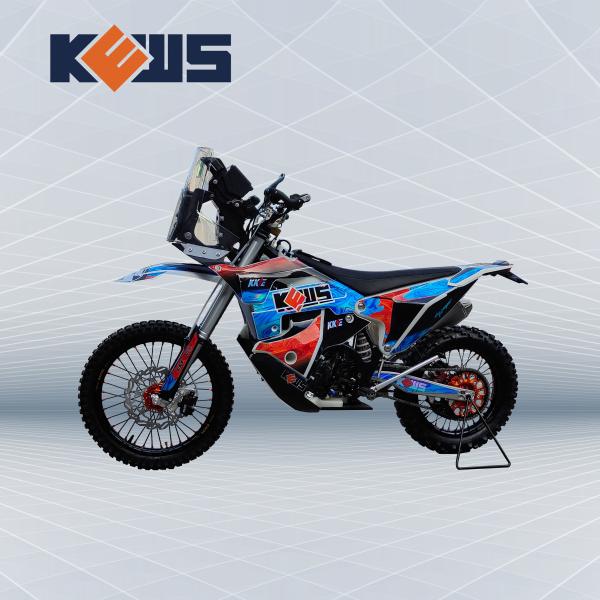 450CC Dual Sport Motorcycles Rally Motorcycles 38kw Power Engine With Both