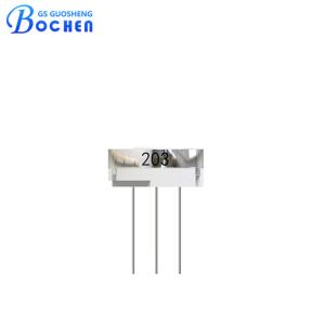 Wholesale 3329H 0.5w 10k Ohm Trimmer Resistor 1/4&quot; Round Single Turn Cermet Trimmer Potentiometer from china suppliers