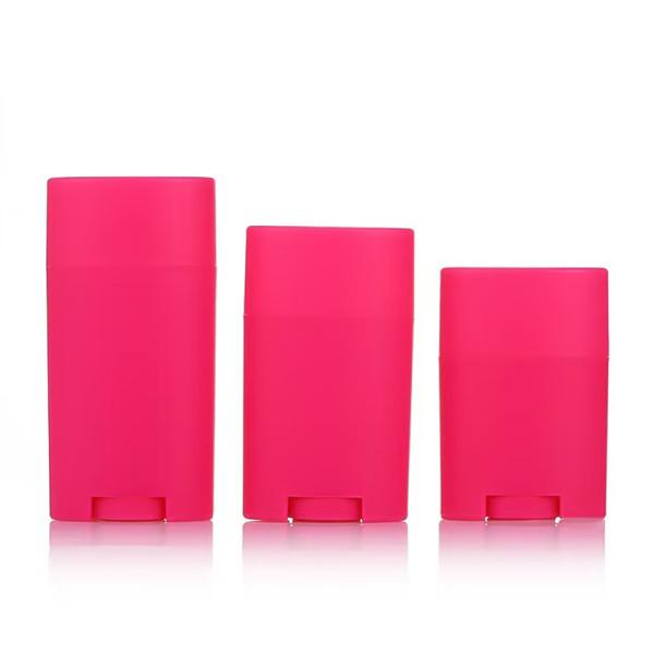 Custom Plastic Deodorant Stick Tube 35g 50g 75g Capacity