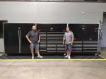 Store Management and Display Cold Rolled Steel Barber Shop Tool Cabinet for