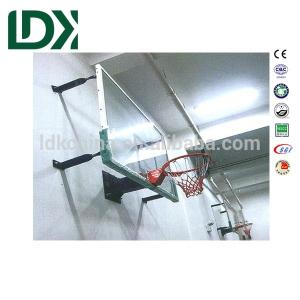 Wholesale Indoor Fixed Height Wall Basketball Hoop System Glass 1800x1050x12mm from china suppliers