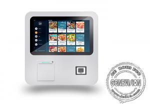 China 15.6 Inch Wall Mount Automatic Ordering Bill Touch Screen Payment Terminal Machine on sale