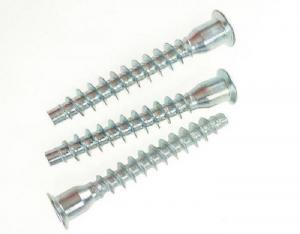 Wholesale Pozi Drive Furniture Stainless Steel Screws , 7mm X 50mm Confirmat Cabinet Connecting Screws from china suppliers