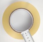 50 - 60um Thickness Transparent No Noise Acrylic Water Glue Bopp Silent Packing