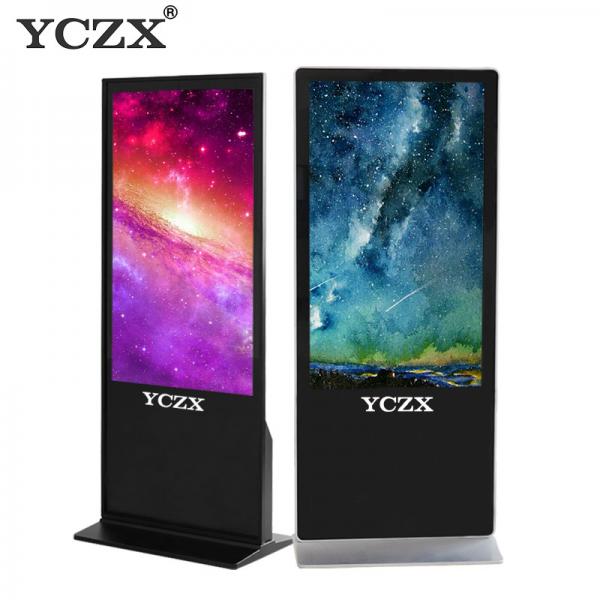 Indoor Standing Advertising Display , LCD Digital Signage Display