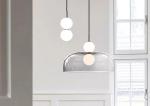 MODERN WHOLESALE LED GLASS BALL PENDANT LAMP