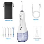 300ml Cordless Water Flosser Effective Dental Care with IPX7 Waterproof and