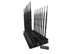 42 Watt High Power Prison Cell Phone Jammers 18 Channels Block 2G 3G 4G 5G 2.4G