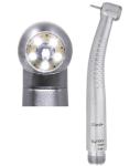 Push Button Dental Surgical Handpiece 5 Spray High Speed Turbine Handpiece
