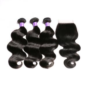 Wholesale 24 / 26 / 28 Inch Peruvian Hair Natural Body Wave Full Head Tight And Thick from china suppliers