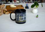 Fashion Ceramic Printed Magic Coffee Mug , Color Changing Heat Sensitive Mug