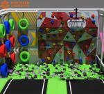 Interactive Rock Climbing Game Integrating Entertainment Interaction Fitness