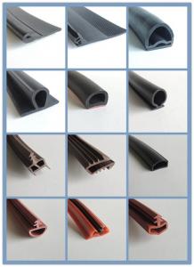 China Acid Resistant EPDM Rubber Extrusion For Water System , Custom Rubber Extrusions on sale