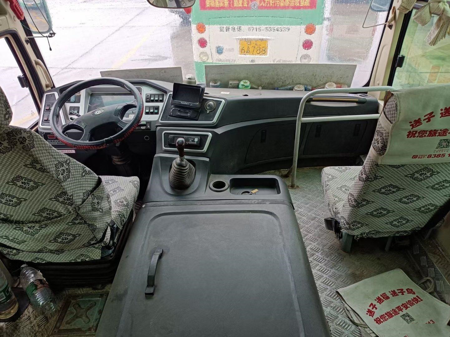 Dongfeng EQ6606 Chinese Brand Used Mini Bus 19seats 5.9m Length Euro V 2018
