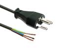 Switzerland SEV copper extension Power Cord 18AWG 10A/250V 1.5m-10m Connector