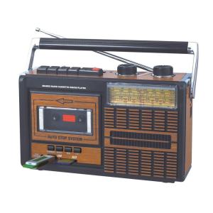 Wholesale DC 6V Portable Radio Player With Tape Playback Recording multifunctional from china suppliers