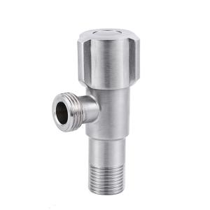 Wholesale Manual Quarter Turn Angle Stop Valve For Toilet 3/8x5/8 Inch from china suppliers