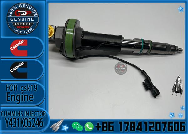Brand New Common Rail Diesel Fuel Injector Y431K05246 4089972 For Cummins QSK19