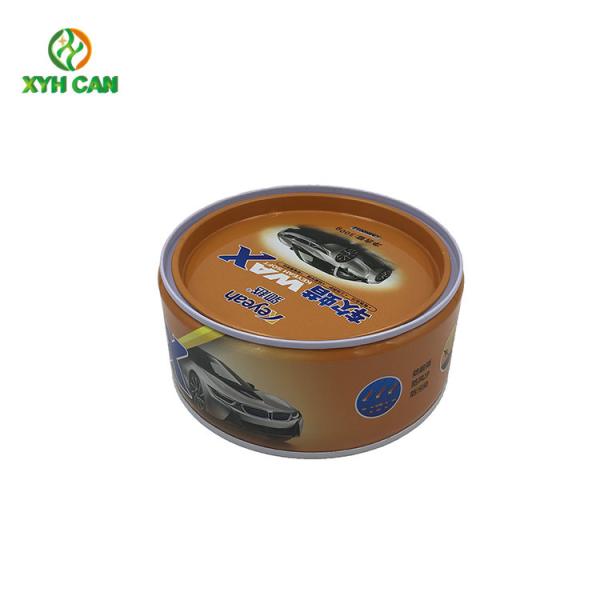 Wax Tin Can Recyclable Box Latas Wax Tin 250ml-500ml CMYK Off Set Printing